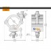 Global Truss F14TA Half Coupler 20mm